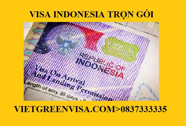 Dịch vụ xin visa Indonesia trọn gói tại Hà Nội, Hồ Chí Minh