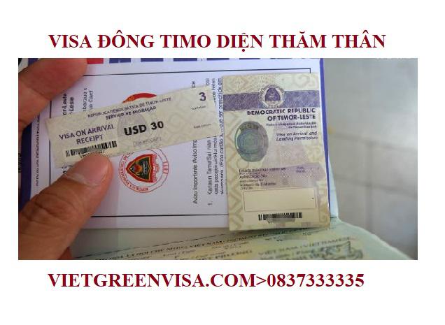 Xin visa Đông timo thăm thân | 100% đạt visa