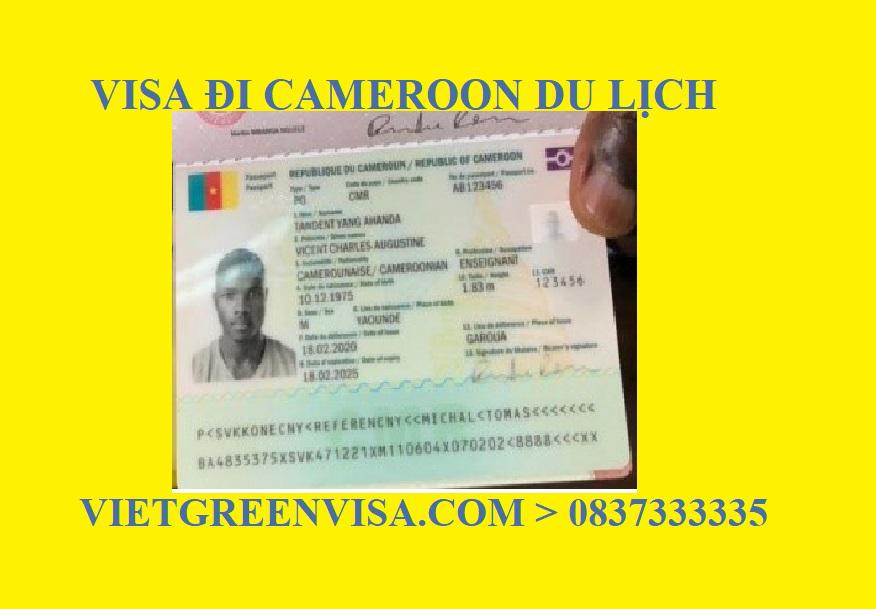 Làm Visa du lịch Cameroon uy tín, trọn gói