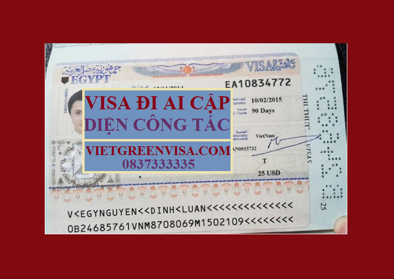 Xin Visa công tác Ai Cập nhanh chóng, trọn gói