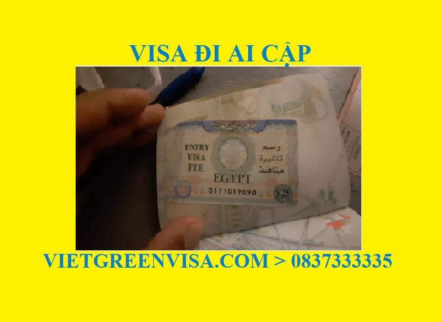 Xin Visa Ai Cập trọn gói tại Hà Nội, Hồ Chí Minh