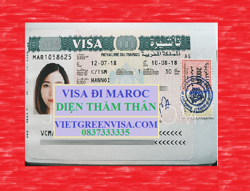 Làm Visa Maroc thăm thân uy tín, nhanh chóng, giá rẻ