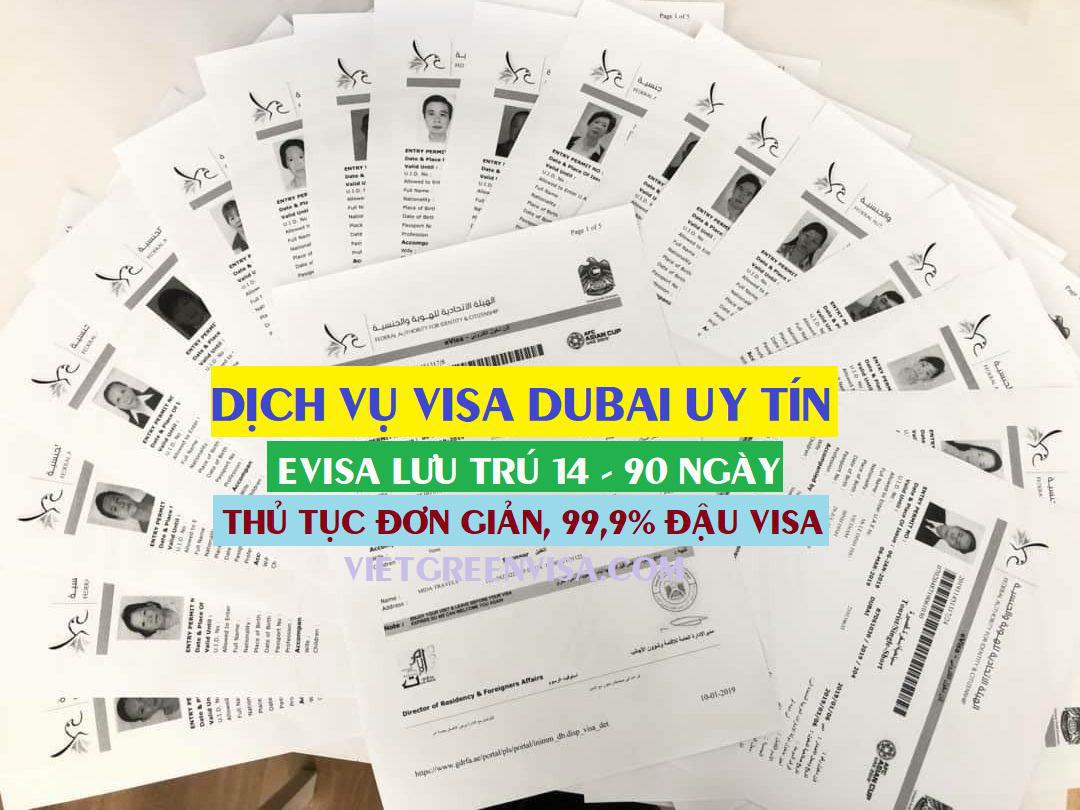 Làm visa Dubai du lịch lưu trú 90 ngày giá rẻ