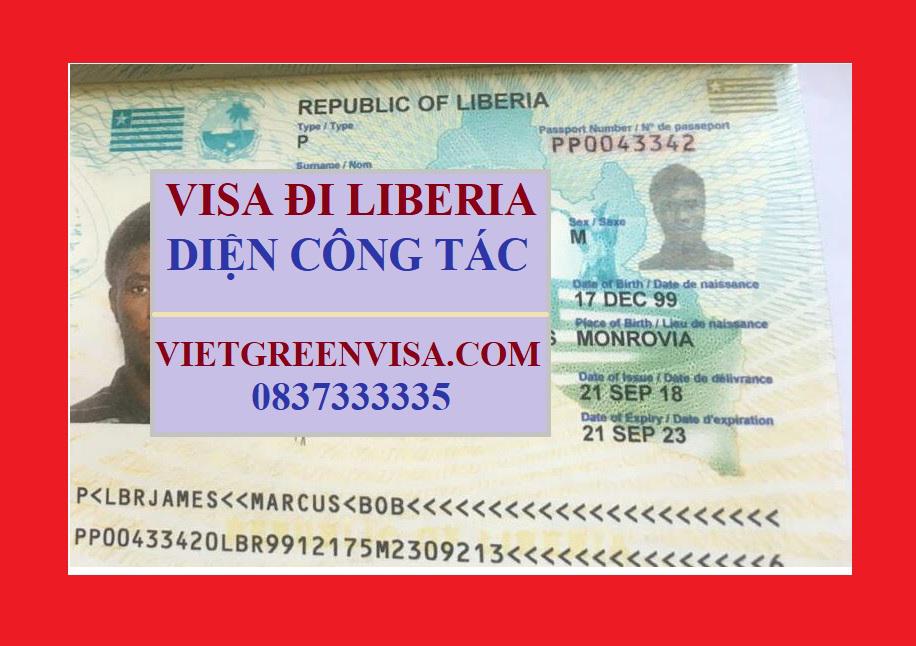 Xin Visa công tác Liberia nhanh chóng, trọn gói
