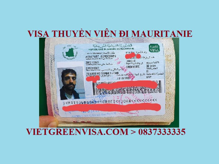 Làm Visa thuyền viên đi Mauritanie Nhận tàu, Lái tàu