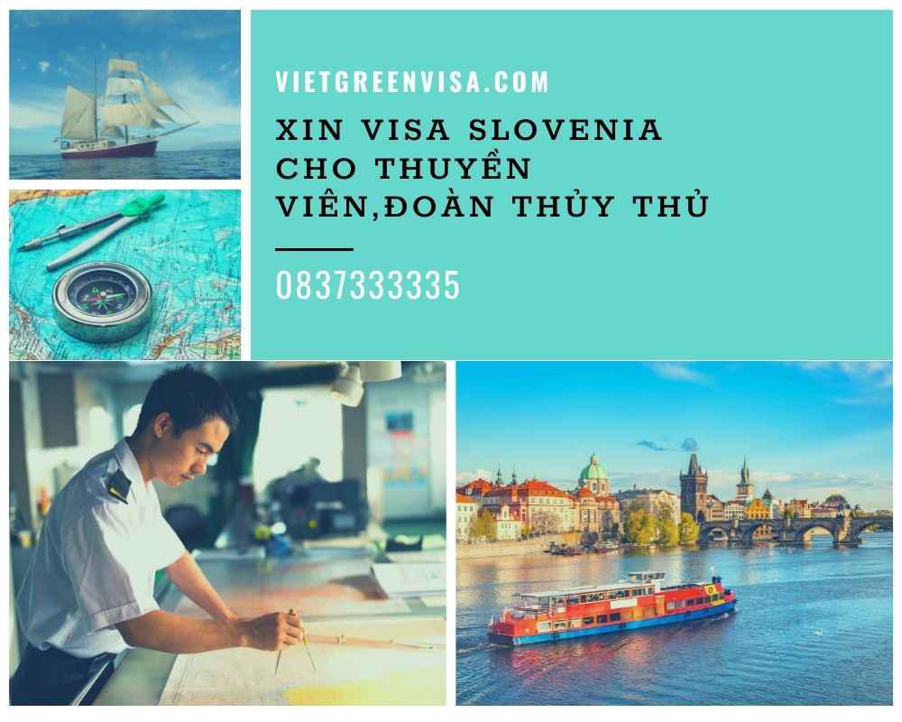 Xin visa Slovenia cho đoàn thuỷ thủ, thuyền viên