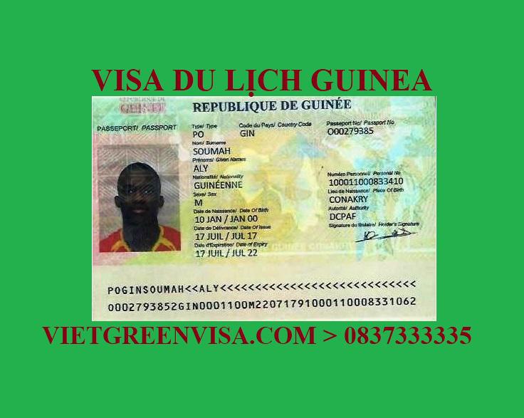 Làm Visa du lịch Guinea uy tín, trọn gói, giá rẻ