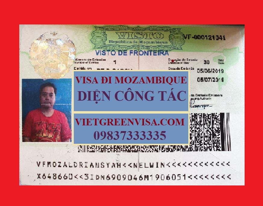 Xin Visa công tác Mozambique nhanh chóng, trọn gói