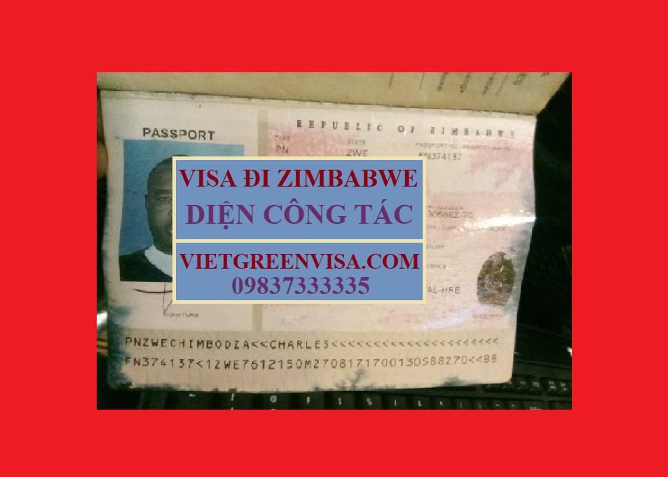 Xin Visa công tác Zimbabwe nhanh chóng, trọn gói