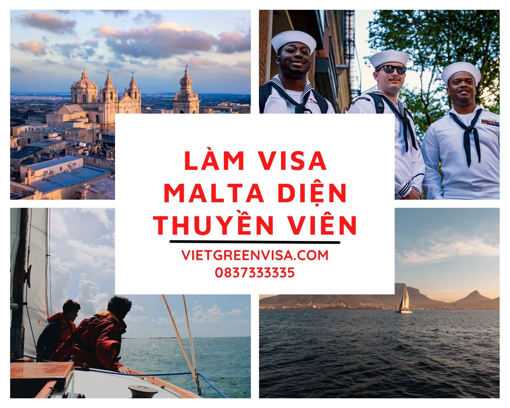 Dịch vụ xin visa Malta diện Thuyền viên