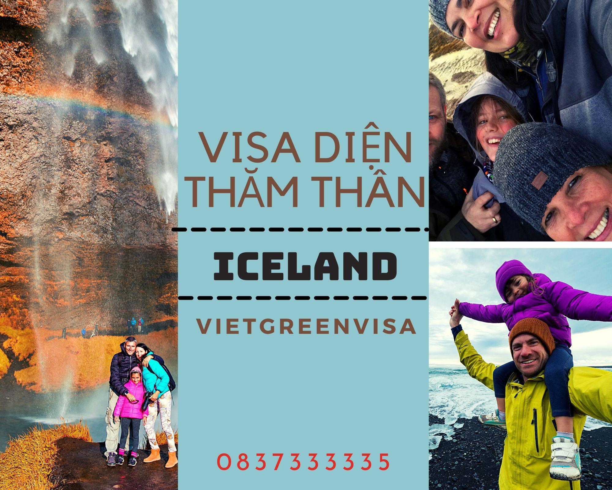 Dịch vụ visa đi Iceland diện thăm thân trọn gói