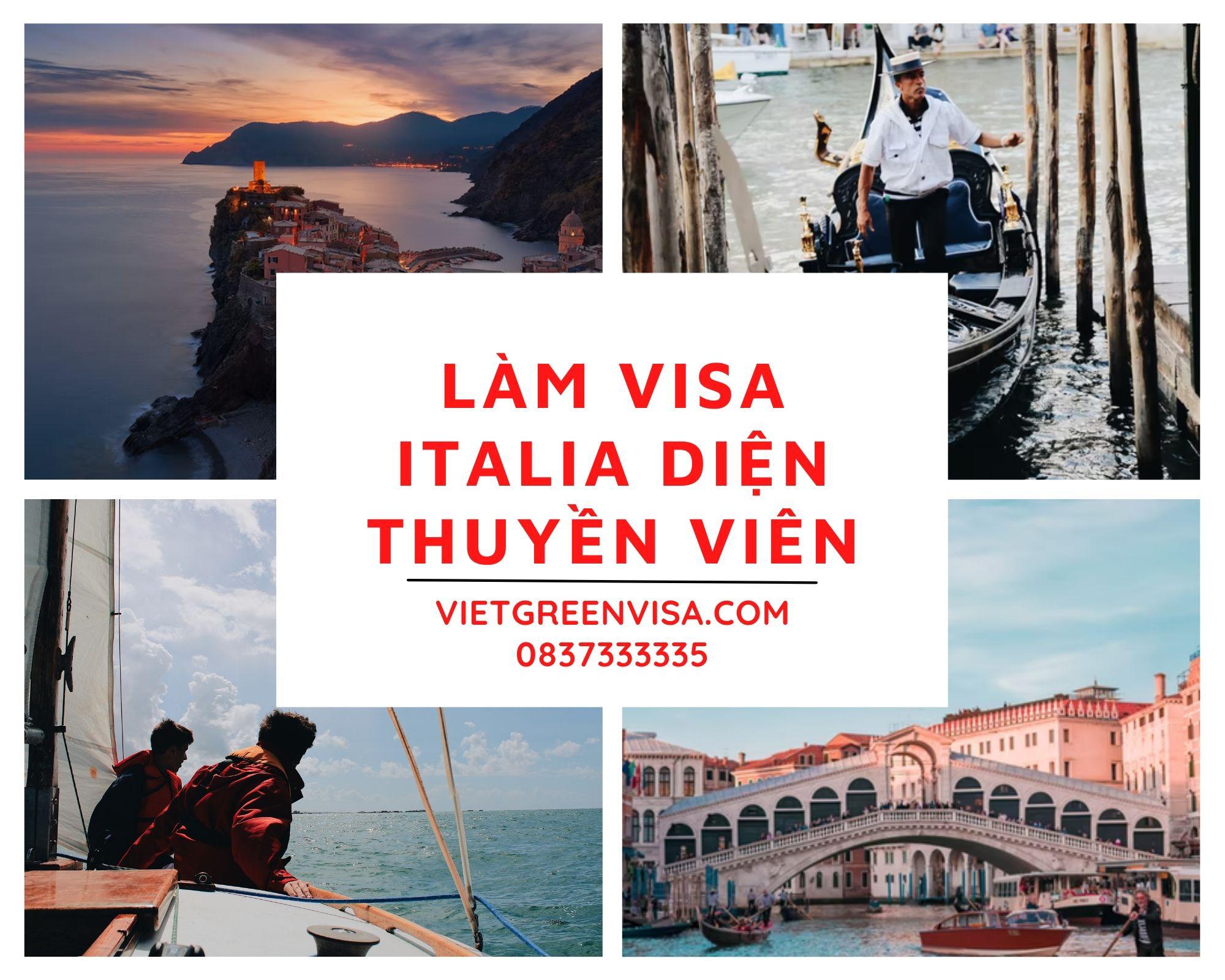 Dịch vụ visa Italia diện thuyền viên, visa Italia cho đoàn thuỷ thủ
