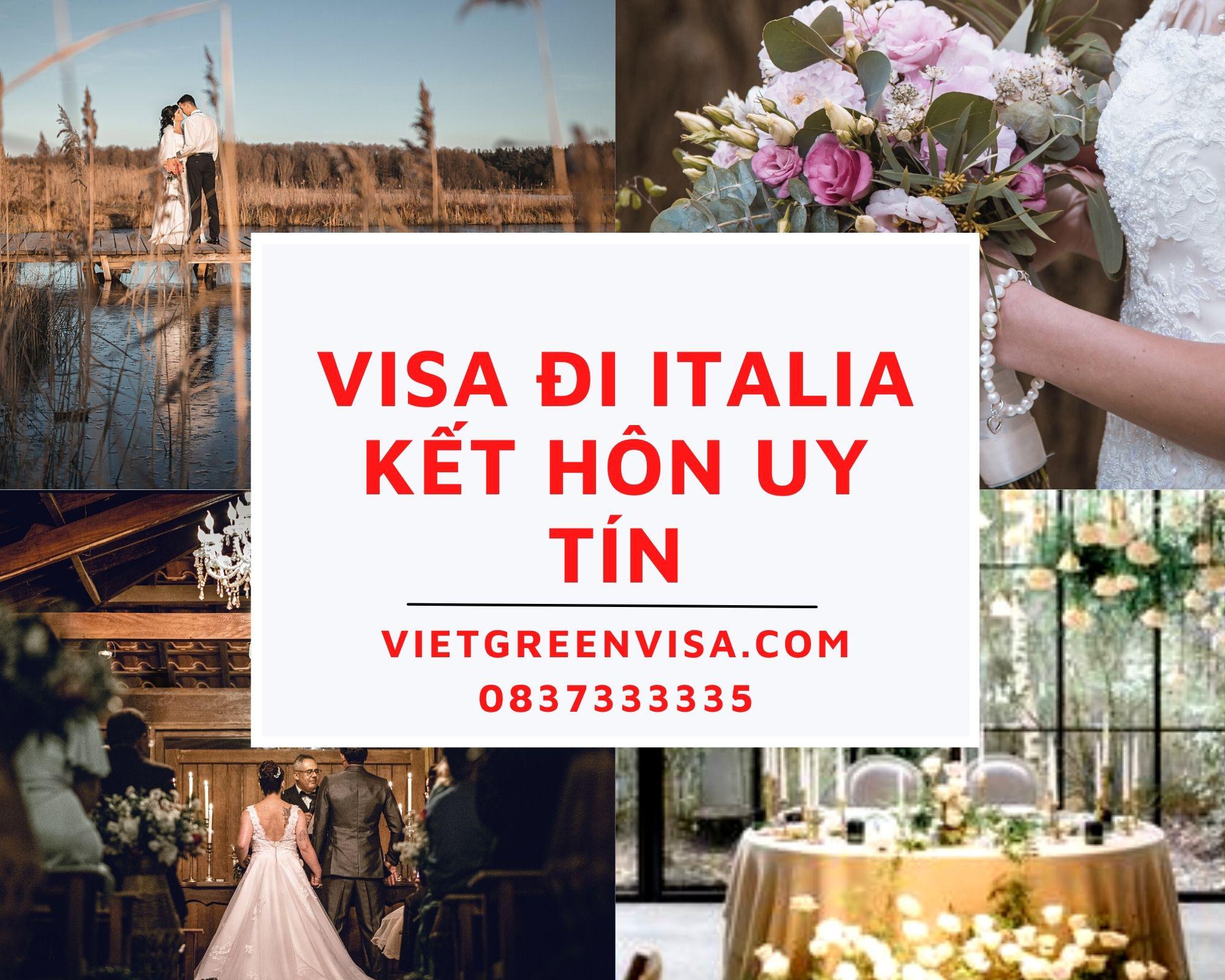 Dịch vụ visa đi Italia kết hôn nhanh chóng, uy tín