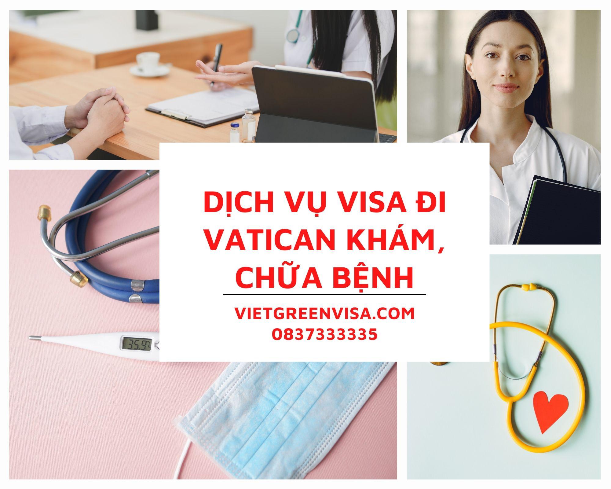 Tư vấn visa đi Vatican khám chữa bệnh uy tín