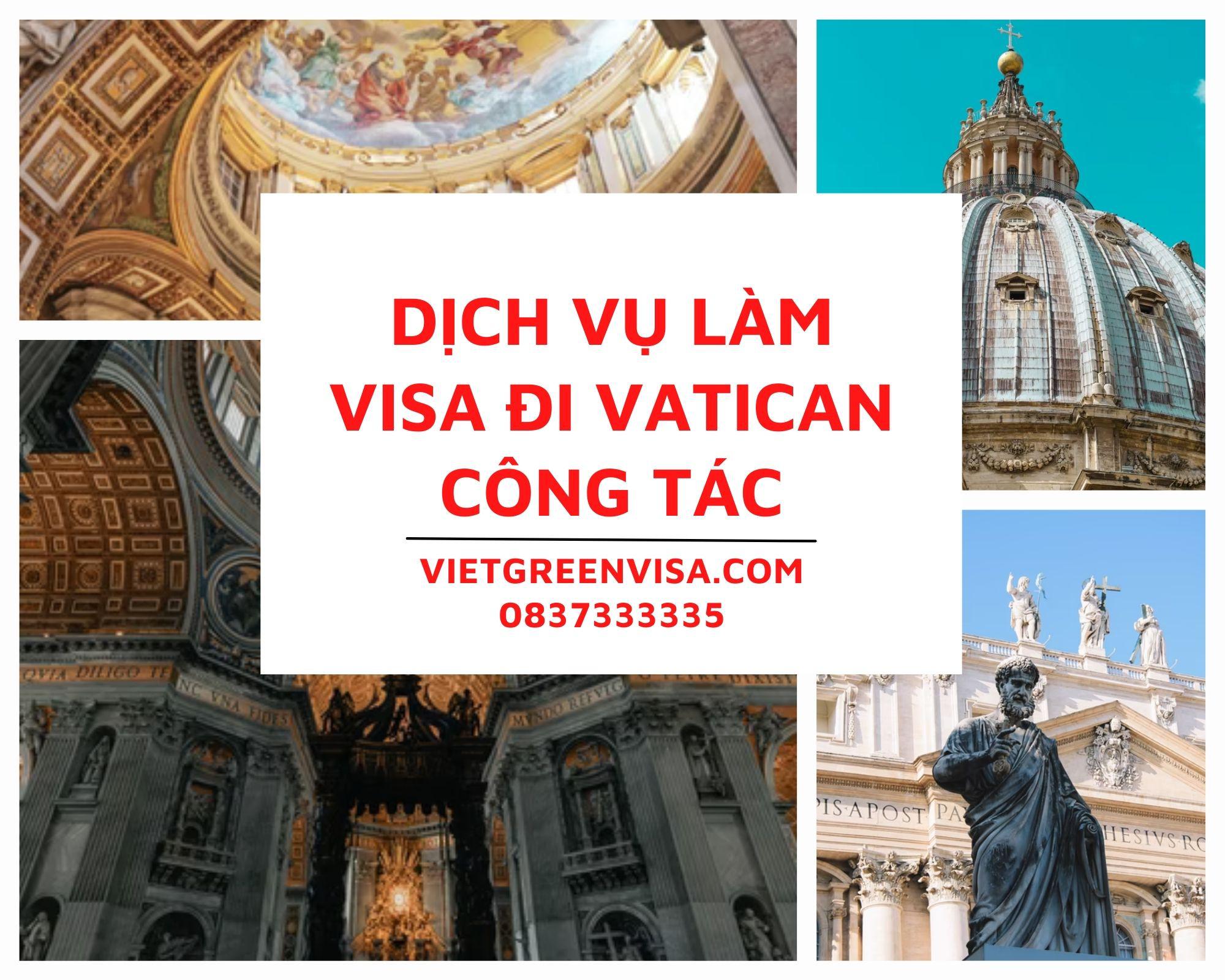 Hỗ trợ làm visa đi Vatican công tác uy tín