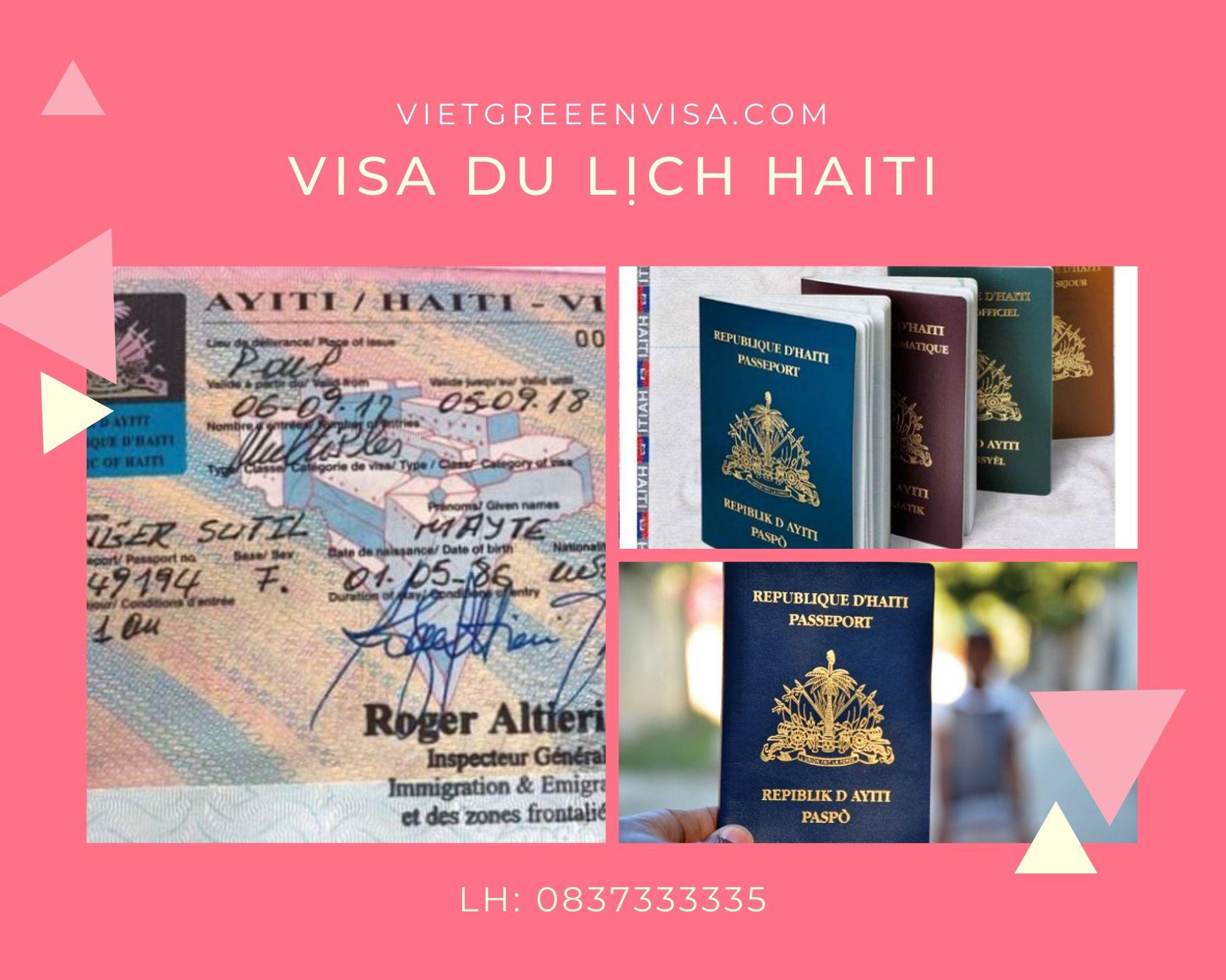 Xin Visa Haiti du lịch uy tín, trọn gói