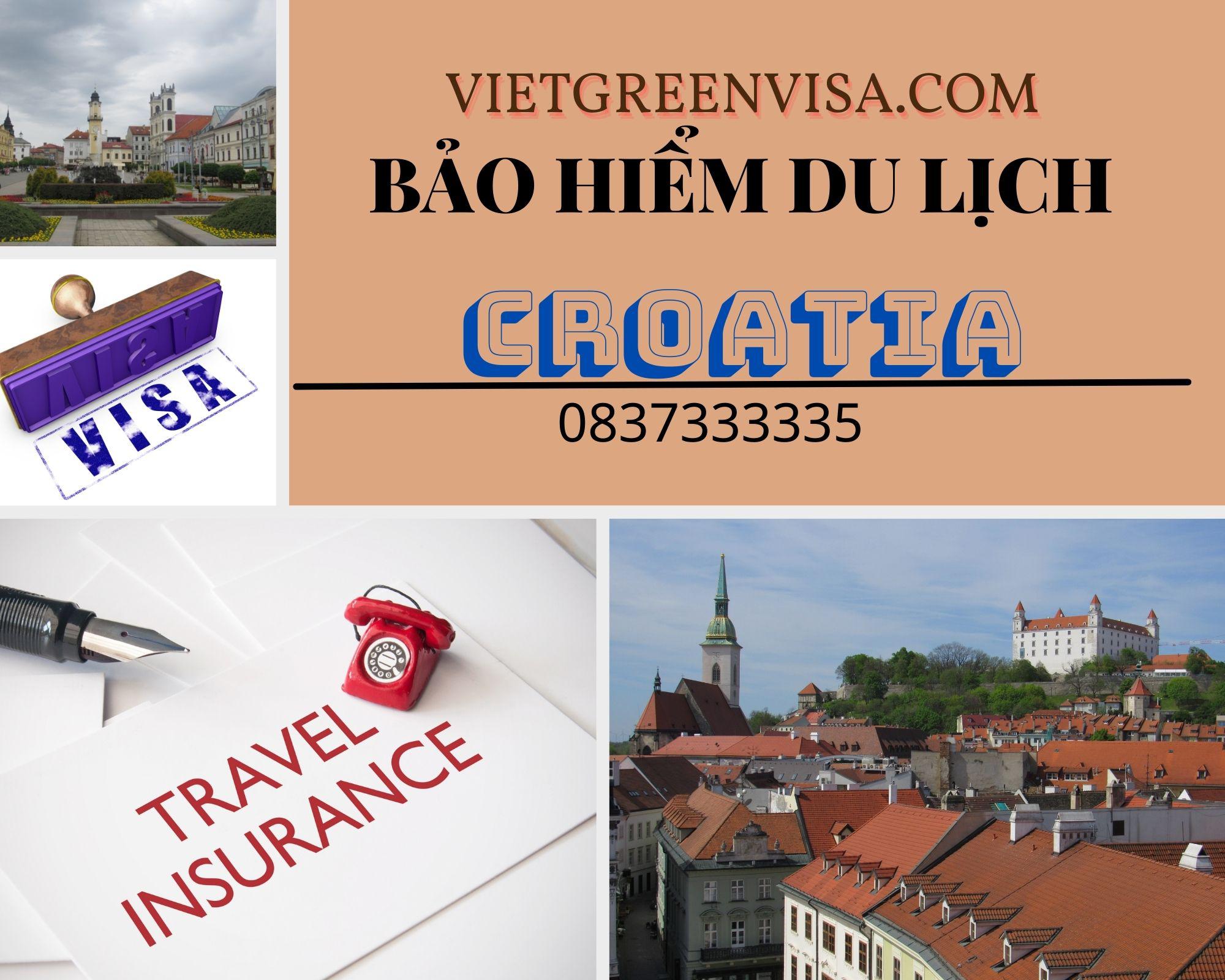 Hỗ trợ làm bảo hiểm du lịch đi Croatia giá rẻ nhất