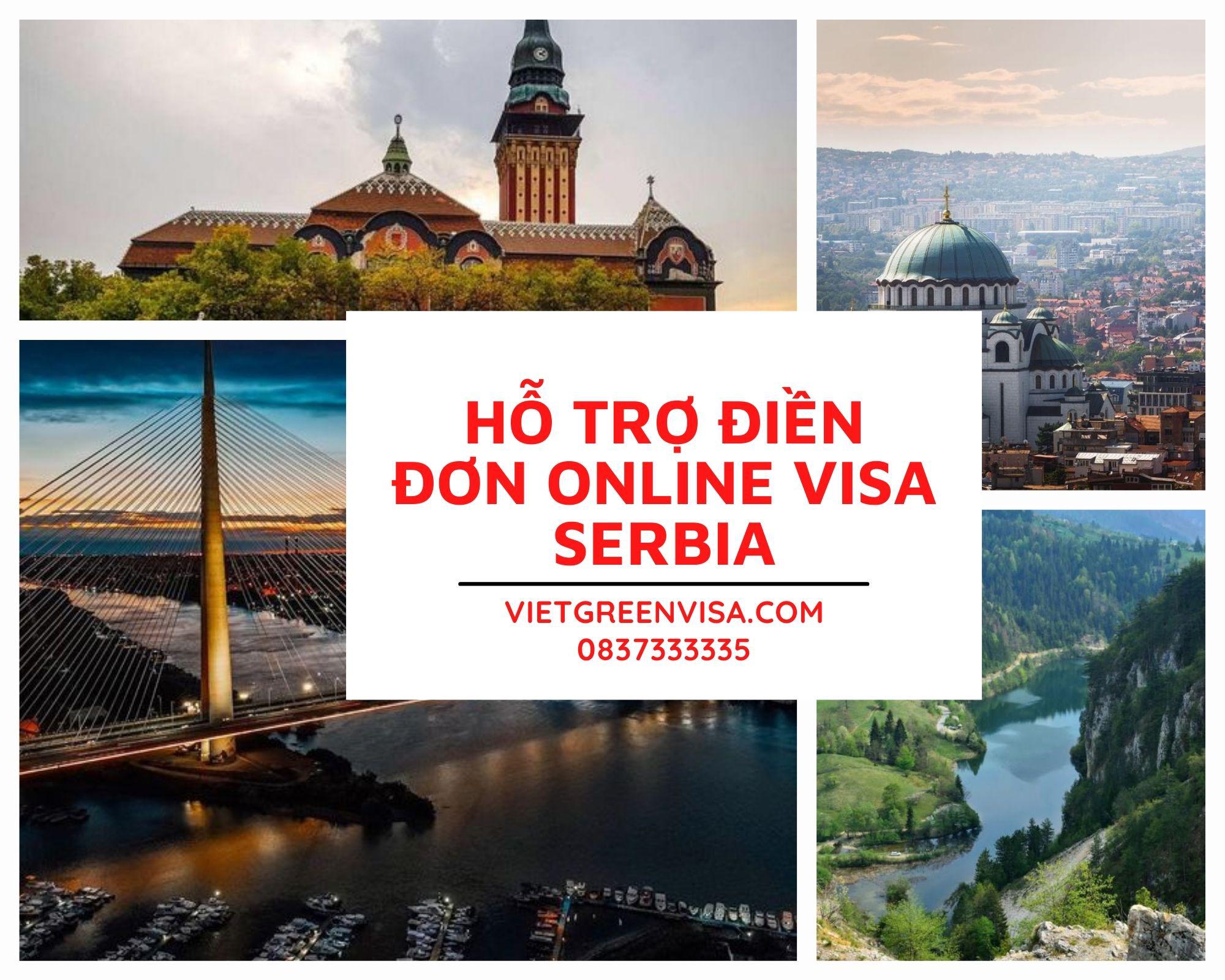 Dịch vụ điền đơn visa Serbia online nhanh