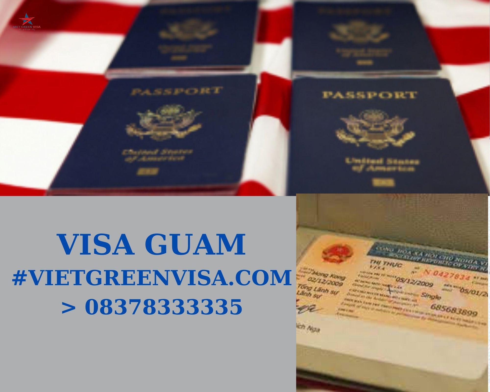 Xin visa công tác Guam trọn gói , uy tín , bao đậu