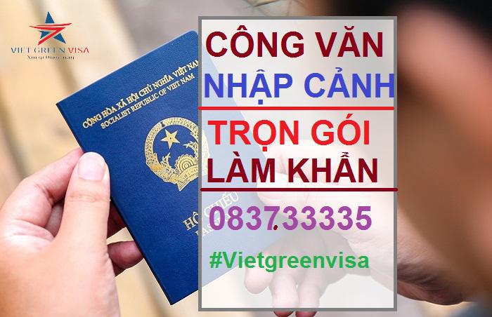 Xin công văn nhập cảnh Việt Nam cho người Myanmar