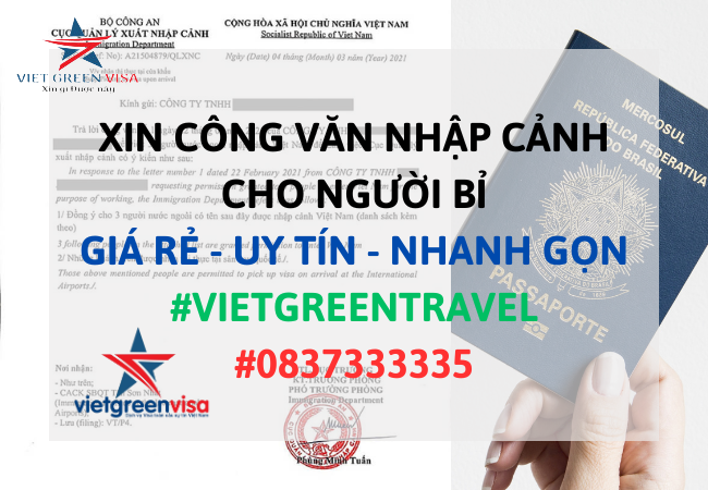 Dịch vụ xin công văn nhập cảnh Việt Nam cho người Bỉ