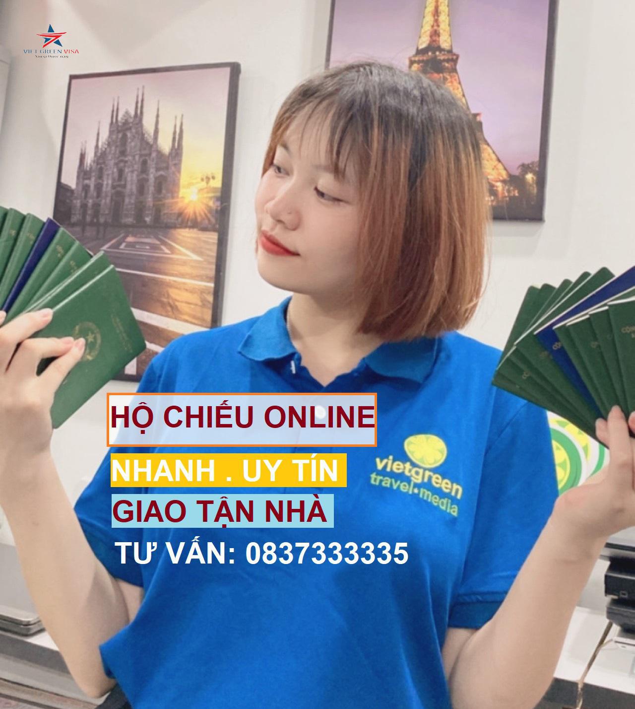 Dịch vụ làm hộ chiếu nhanh tại Hà Nội 