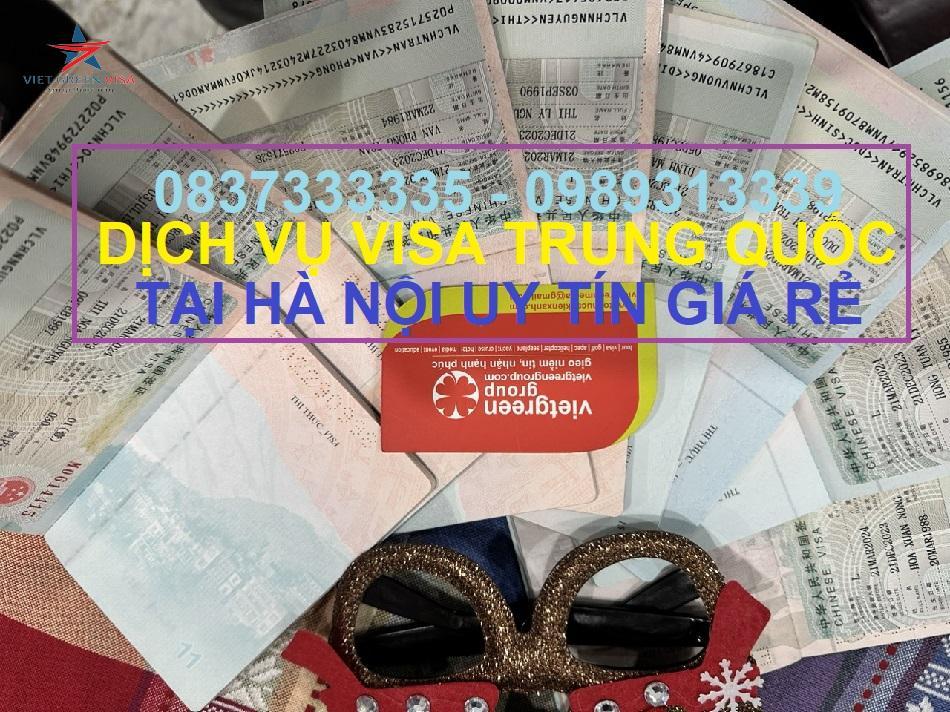 Dịch vụ xin visa Trung Quốc tại Hà Nội uy tín