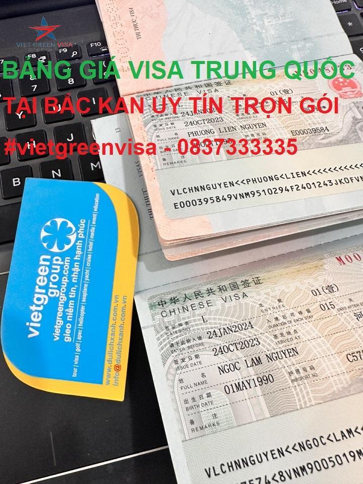 Dịch vụ xin visa Trung Quốc tại Bắc Kạn uy tín trọn gói
