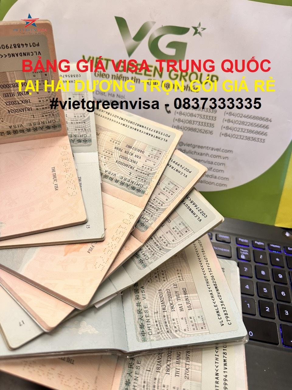 Dịch vụ xin visa Trung Quốc tại Hải Dương uy tín