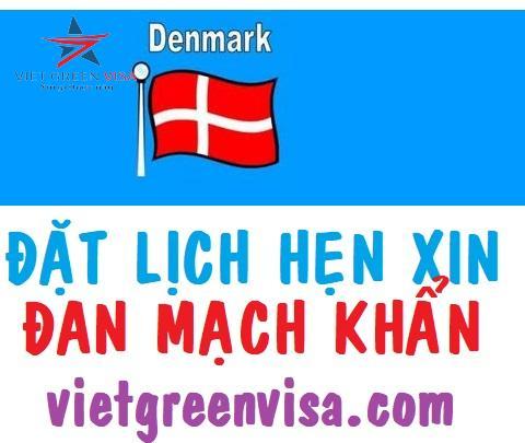 Dịch vụ đặt lịch hẹn xin visa Đan Mạch nhanh