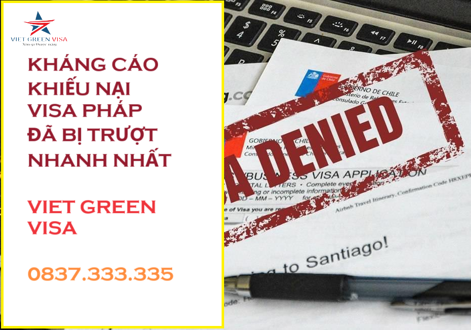 Dịch vụ khiếu nại visa Pháp bị từ chối ở Hà Nội, Hồ Chí Minh