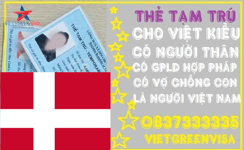 Dịch vụ làm thẻ tạm trú cho người Đan Mạch tại Hà Nội