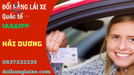 Công ty đổi bằng lái xe trọn gói tại Hải Dương