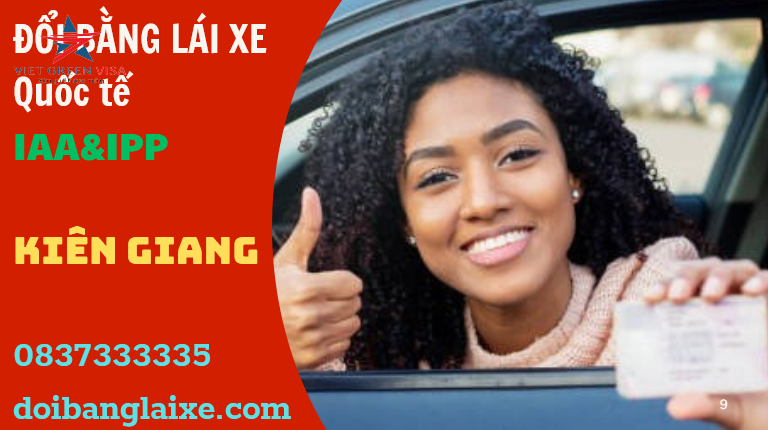 Dịch vụ đổi bằng lái xe quốc tế uy tín tại Kiên Giang