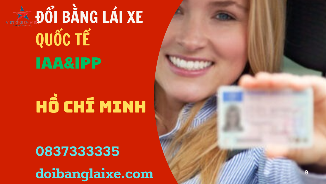 Dịch vụ đổi bằng lái xe uy tín trọn gói Hồ Chí Minh