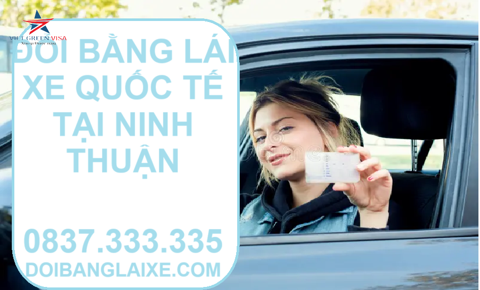 Dịch vụ đổi bằng lái xe cho người nước ngoài tại Ninh Thuận