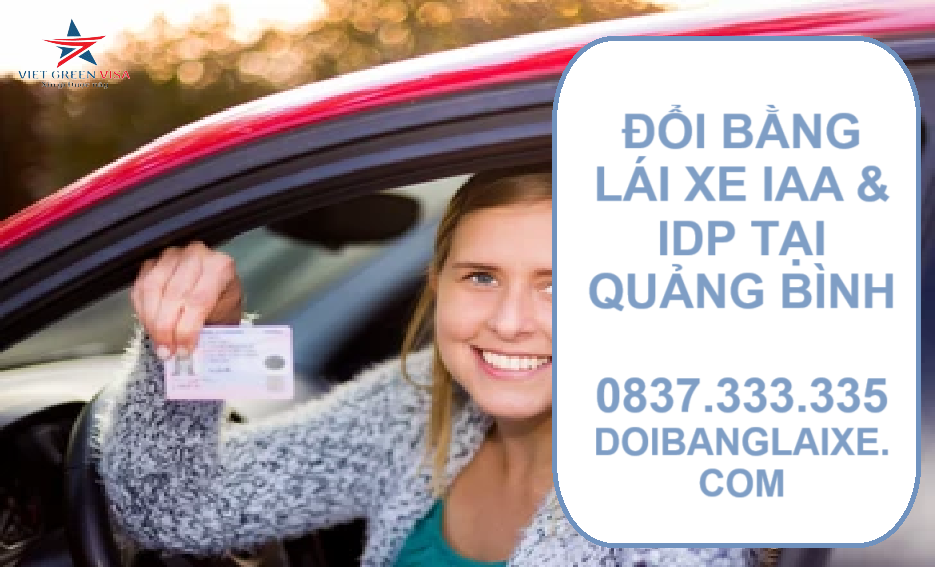 Dịch vụ đổi bằng lái xe tại Quảng Bình khấn cấp