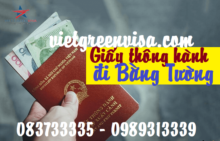 Giấy thông hành đi Trung Quốc, Dịch vụ giấy thông hành đi Bằng Tường, Làm giấy thông hành tại cửa khẩu Hữu Nghị Quan