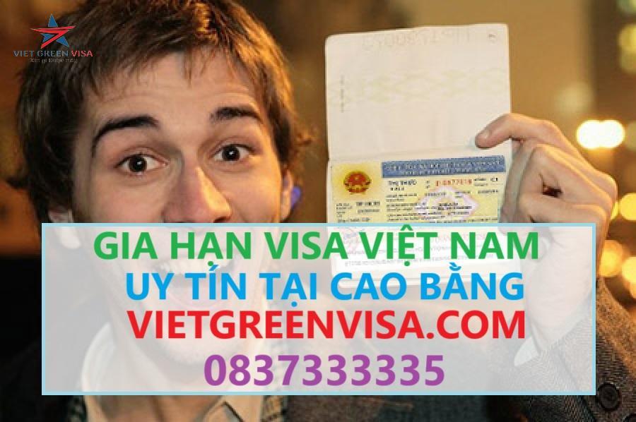 Dịch vụ gia hạn visa Việt Nam tại Cao Bằng