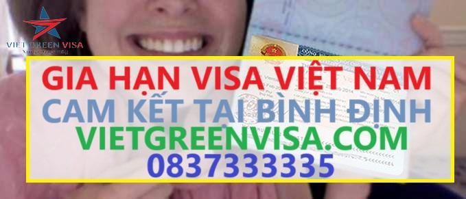 Dịch vụ gia hạn visa Việt Nam tại Bình Định