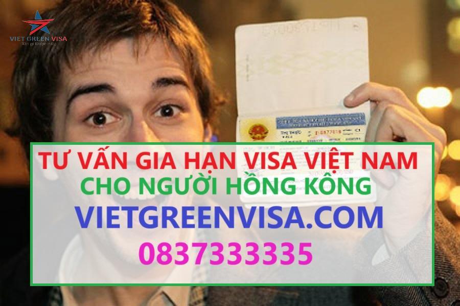 Gia hạn visa Việt Nam cho người Hồng Kông