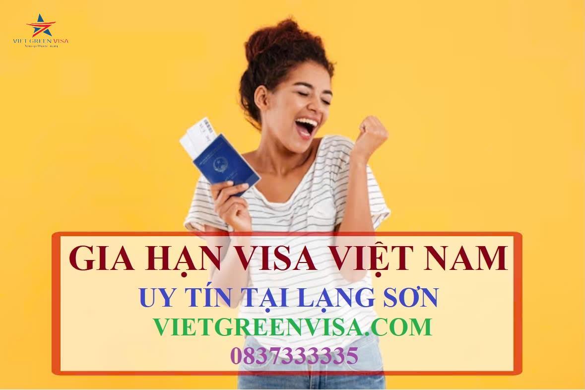 Dịch vụ gia hạn visa Việt Nam tại Lạng Sơn