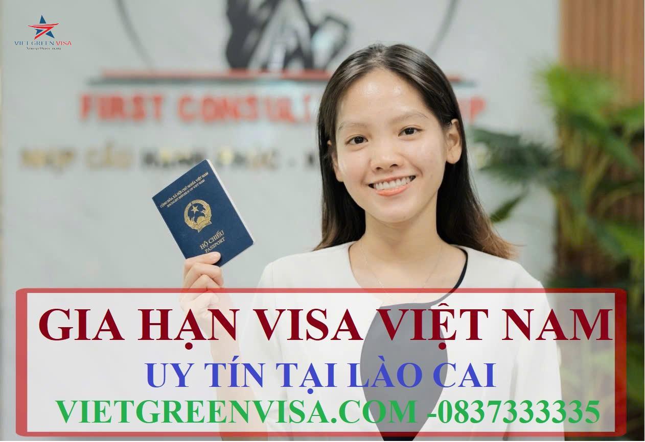 Dịch vụ gia hạn visa Việt Nam tại Lào Cai 