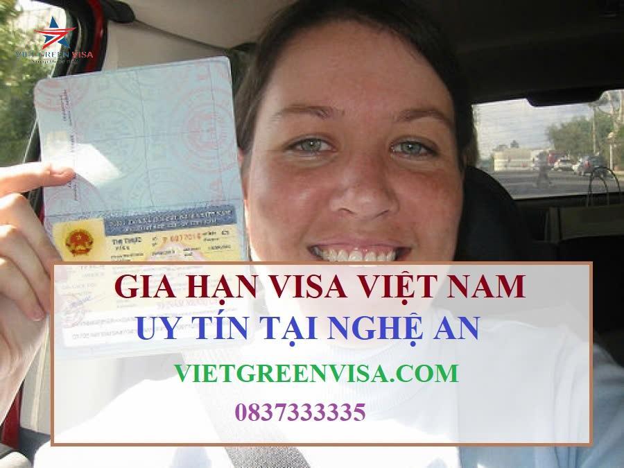 Dịch vụ gia hạn visa Việt Nam tại Nghệ An