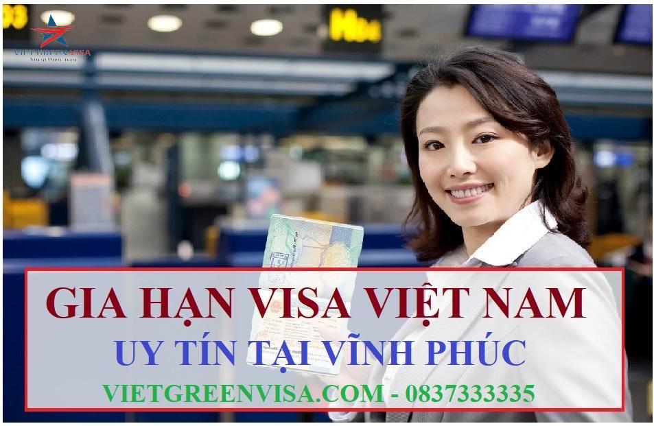 Dịch vụ gia hạn visa Việt Nam tại Vĩnh Phúc