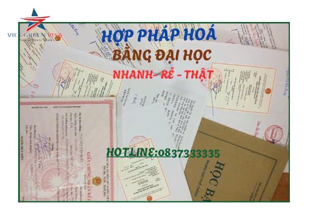 Hợp pháp hóa lãnh sự bằng đại học 