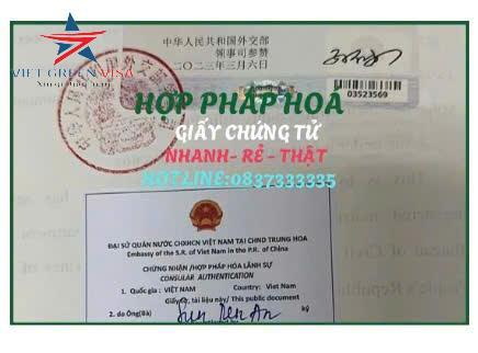 Hợp pháp hóa lãnh sự giấy chứng tử