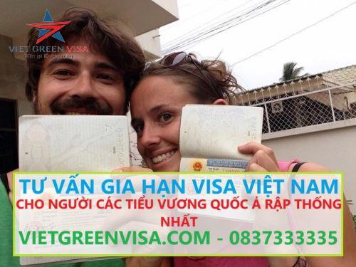 Gia hạn visa Việt Nam cho người Các tiểu vương quốc Ả Rập thống nhất