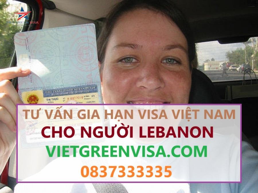 gia hạn visa Việt Nam cho người Lebanon, gia hạn visa Việt Nam cho công dân Lebanon, gia hạn visa Việt Nam cho quốc tịch Lebanon