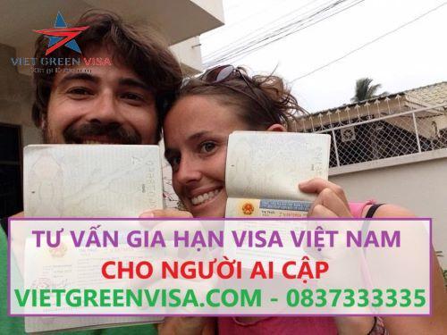 Gia hạn visa Việt Nam cho người Ai Cập